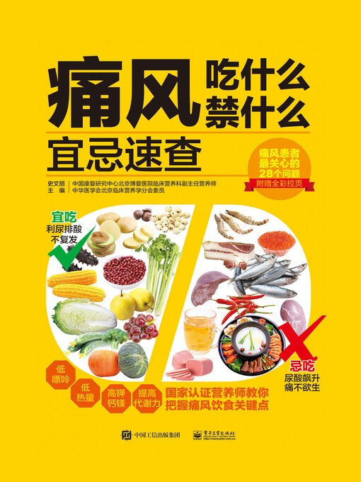 Cover image for 痛风吃什么禁什么